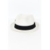 Ivory Travel Trilby Hat