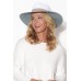 Fiona Teal Wide Brim Travel Fedora